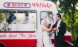 ice cream van hire brisbane for weddings